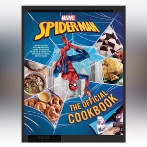 Spiderman Official Hard Cover Cookbook
